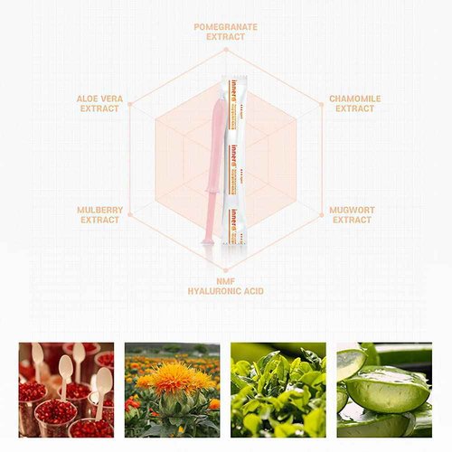 Wettrust innerGarm Multicare Essence Gel Disposable Moisturizing Cleansing Nourishing [1.7g x 60 pcs]