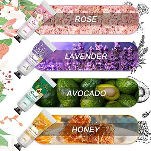 Gift Baskets for Women: Unique Candles & Hand Cream Lotion Gift Set, Valentines Day Gifts,Teacher Appreciation Gifts, Mothers Day Gifts, Best Friend Birthday Gift, Christmas Gifts for Coworker