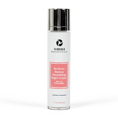 Omni Bioceuticals Bio-Revive Retinol Smoothing Night Cream with 1% Pure Retinol, 50ml