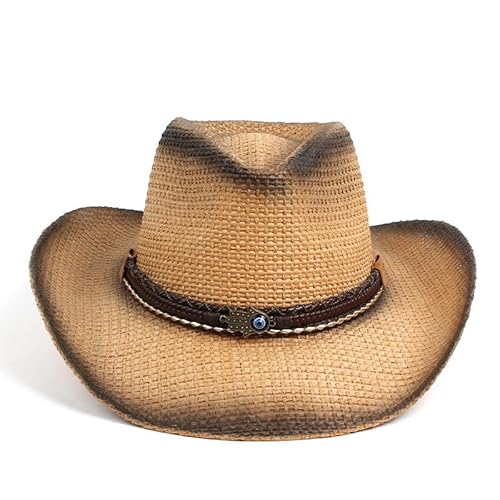 Cowboy Hat Bands for Men Women, Leather Hatbands Belt for Cowboy/Western/Fedora/Cowgirl Hats
