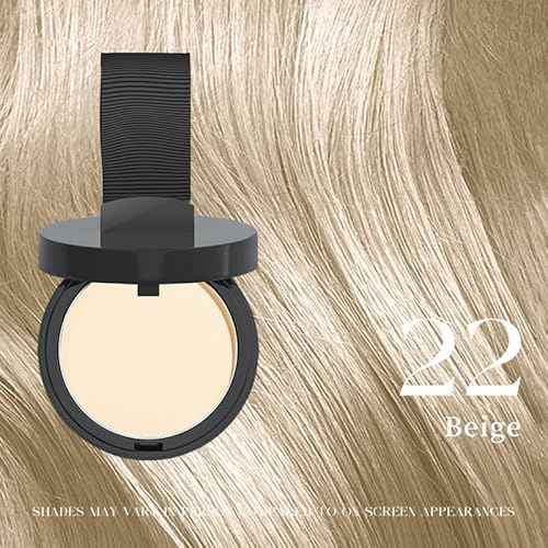 Alluria Waterproof Hairline Powder - Hair Rich Shading Powder for Women, Maycheer Hair Shadow, 30 Colors Magic Root Cover Up (Beige 22)
