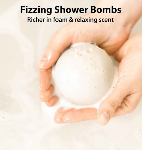 Collagen & Arnica Fizzing Bubble Bath Bombs Gift Set Pack of 2 Perfect Self Care Gift for Birthday Christmas or Stocking Stuffers
