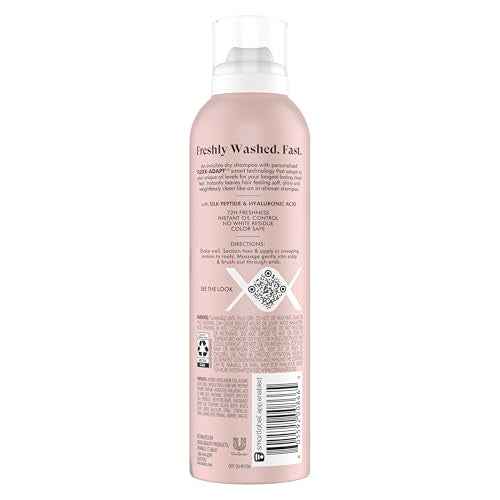 Nexxus Advanced Invisible Clean Dry Shampoo for Instant Oil Control & 72-Hour Freshness with Flexx-Adapt Technology 5 oz