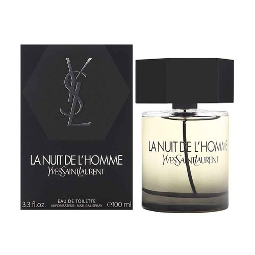 Yves Saint Laurent La Nuit De L'Homme Eau de Toilette Spray, 3.3 Fl Oz