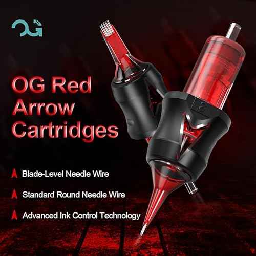 Tattoo Cartridge Needles 20Pcs Round Liner/Round Shader/Magum/Mix Bugpin Disposable Tattoo Needles Cartridge for Rotary Tattoo Machine Pen Gun (1015CM)
