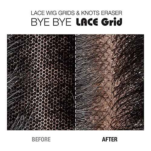STUDIO LIMITED Fake Scalp Tape Lace Wig Grids and Knots Eraser Silicone Melting Tape, Bye Bye Lace Grid HD Natural Hide Cover Skinlike Durable Breathable Reusable Ultra-Thin Non-Slip Tape (Natural)