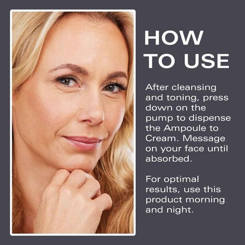 NR LAB - Anti-Aging Korean Serum with NR for Glass Skin– Hydrating, Anti-Aging, Firming & Brightening– Clinically Tested - K-Beauty Innovation - Korean Moisturizer – Ampoule-to-Cream Formula [1.52oz]