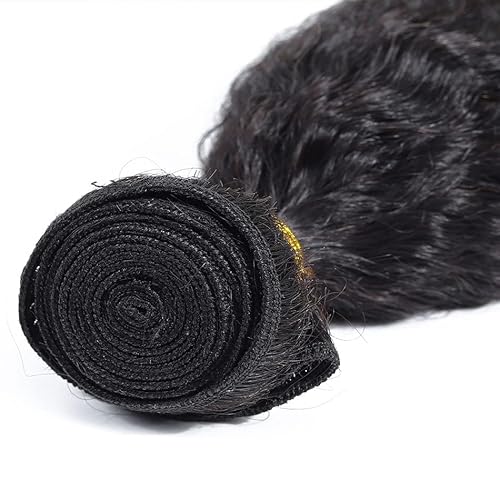 Brazilian Human Hair Bundles 18 20 22 Inch Kinky Yaki Wave Bundles Human Hair 11A Unprocessed Virgin Quick Weave Hair for Black Women