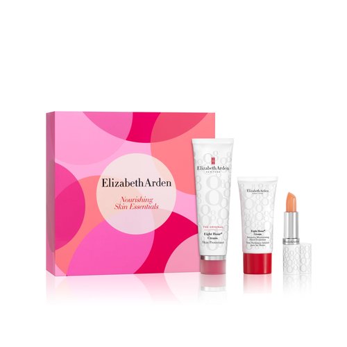 Elizabeth Arden Eight Hour 3-Piece Skin Care Gift Set for Women, Includes Eight Hour Cream Skin Protectant, Lip Protectant, & Hand Cream Treatment