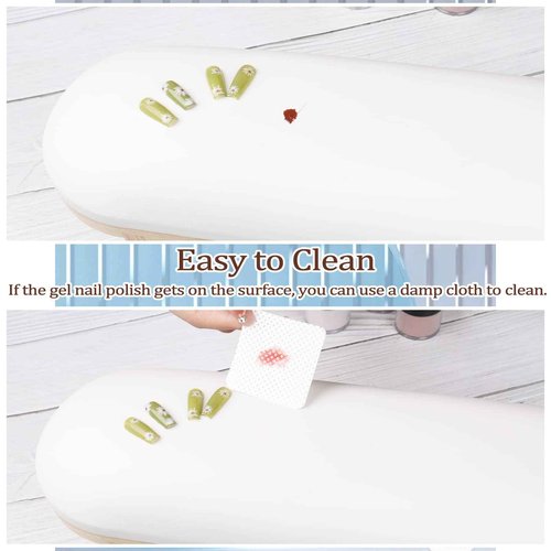 Arm Rest for Nails Professional Microfiber Leather Nail Arm Rest Cushion with Soft High-Density Sponge Solid Wood Table Non-Slip Manicure Hand Rest Stand Nail Supplies for Nail Techs (White)