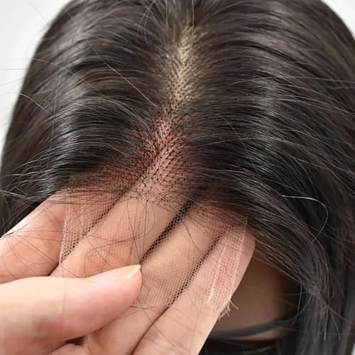 2 by 6 Kim K Glueless Wigs Human Hair Pre Plucked Easy Cut Middle Part Preference Human Hair wig 180% Wear and Go Wigs for Black Women (2¡¿6 black, 22 inch)