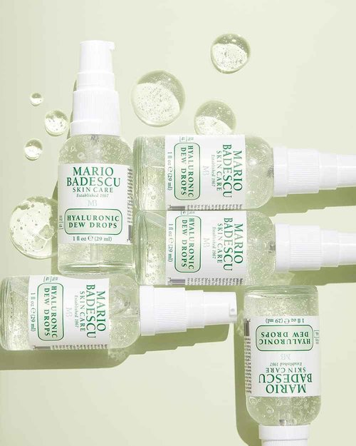 Mario Badescu Dewy Skin Duo - Hyaluronic Dew Cream & Dew Drops – Hydrating Niacinamide & Hyaluronic Acid Moisturizer & Face Serum for Dewy, Glass-Like Skin – Lightweight & Oil-Free