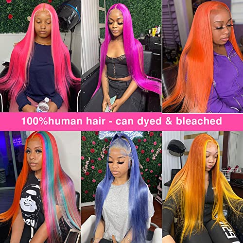 SIYUSI Blonde Wig Human Hair Pre Plucked with Baby Hair 613 13x6 lace front wig human hair 22inch 180% Density HD Lace Frontal Wig Transparent Straight Lace Front Wig