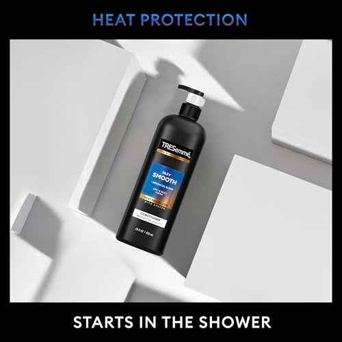 TRESemm? Silky & Smooth Anti-Frizz Conditioner for Frizzy Hair Formulated With Pro Style Technology 28 Fl oz