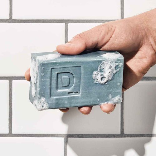 Duke Cannon Supply Co. Big Brick of Soap Bar, Frontier 40 - Fresh Cut Pine, Leaf & Leather, Campfire & Midnight Swim, Extra Large, Masculine Scents, 10 oz. (Variety, 4 Pack)