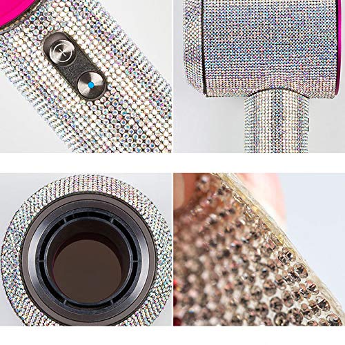 Bright Diamond Sticker Decals for Dyson Supersonic Hair Dryer HD01 HD03(Phantom Diamond)