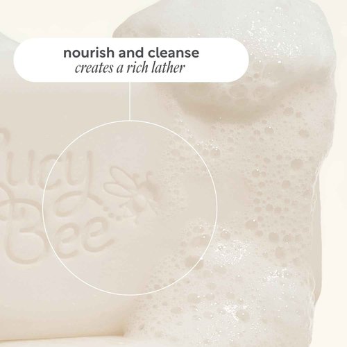 Lucy Bee Certified Organic & All Natural Soap Bar 4 Pack, Moisturizing & Rejuvinating, Dermatologist Approved for Sensitive Skin, Unscented & 100% Palm Oil Free, 5.3oz (4)