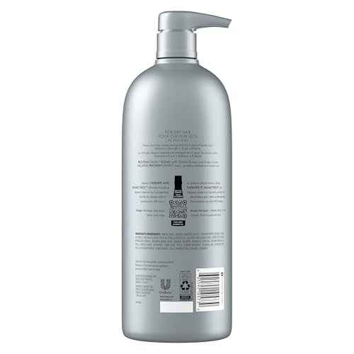 Nexxus Therappe Moisturizing Shampoo Ultimate Moisture for Dry Hair Silicone-Free, Moisturizing ProteinFusion with Elastin Protein and Green Caviar 33.8 oz