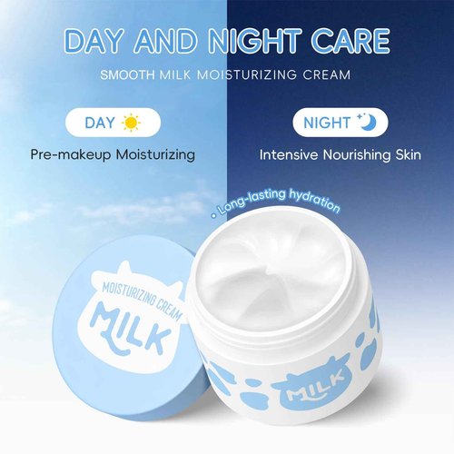 9PCS Milk Skin Care Sets for Women, Kids Skin Care Set for Girls Ages 8-12, Girls Skin Care for Kids Age 8-12, Cleanser,Serum,Cream,Eye Cream,Toner,Masks,Hairband,Brush, Gifts for Teenage girls