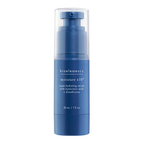 Bioelements Moisture x10 - 1 fl oz - Super-Hydrating Hyaluronic Acid Facial Serum - For Dry & Combination Skin Types - Vegan, Gluten Free - Never Tested on Animals