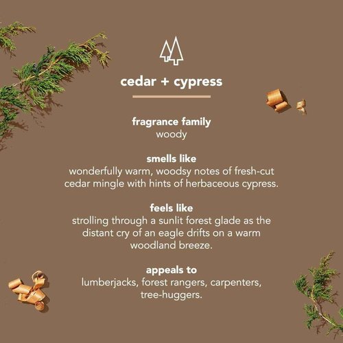Method Mens Aluminum-Free Deodorant, Cedar & Cypress, 2.65 Ounce (Pack of 6)