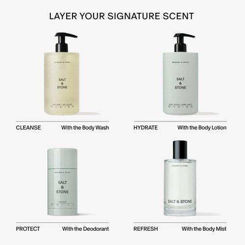 SALT & STONE Aluminum Free Deodorant | Extra Strength 48 Hour Protection for Women & Men | Made with Seaweed Extracts, Shea Butter & Prebiotics (Mini Deodorant Discovery Set)