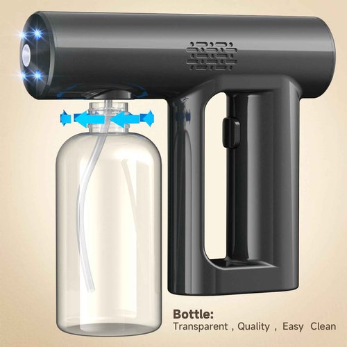 Professional Spray Tan Machine, Portable & Rechargeable Spray Tan Gun, Long Battery Life, Even Spraying, Lightweight, Spray Tan Machine Kit for Indoor and Outdoor Use, for Home, Salon, DIY and Travel