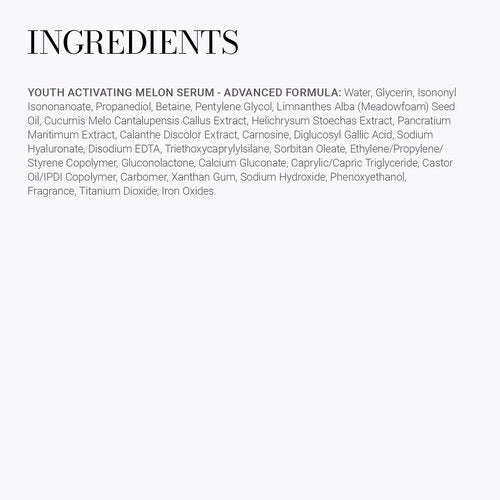 Meaningful Beauty Youth Activating Melon Serum 0.5 Fl Oz (Advanced Formula)