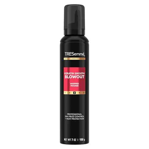 TRESemm? Whipped Shaping Mousse Keratin Smooth for Instant Hydration, Weightless, 7 Fl Oz