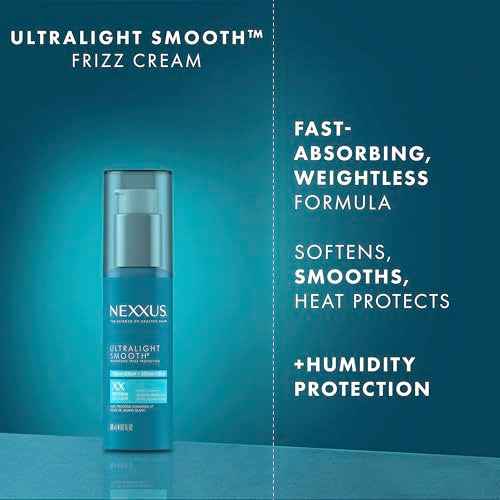 Nexxus Ultralight Smooth Frizz Defy Cream Serum for Frizzy and Dry Hair 4 fl oz