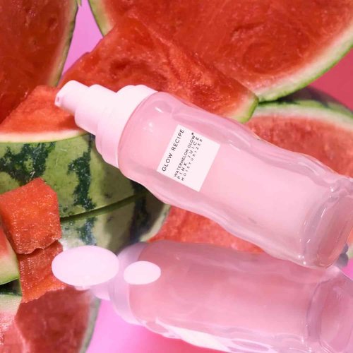 Glow Recipe Double The Glow Skincare Kit - Watermelon PHA BHA Face Toner + Full Size and Refillable Pink Juice Face Moisturizer with Hydrating Hyaluronic Acid for Dry Skin - Korean Skin Care (3 Count)