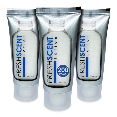 Freshscent Lotion 1oz (200 Pack) Hotel Travel Size, Bulk Amenities and Toiletries for Hospitality