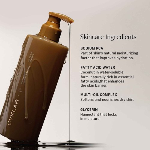 CYKLAR - Nutrient Rich Body Cream + Sensorial Body Wash - Bundle - Vanilla Verve Fragrance