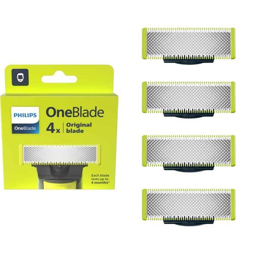 Philips QP240/50 Replacement Blades, Pack of 4