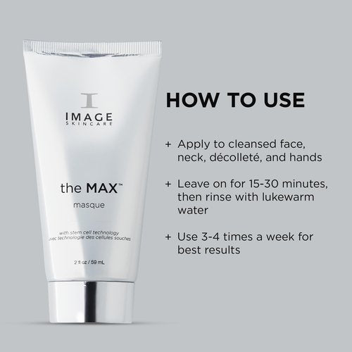 IMAGE Skincare, the MAX Masque, Facial Mask to Help Tighten, Firm, Smooth and Enhance Appearance of the Skin, 2 fl oz