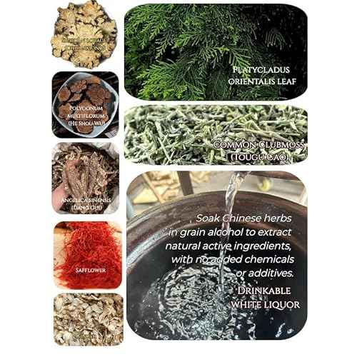 Joy Garden Herbal Scalp Tonic ? Nourishing & Oil-Free Fo-Ti and Arborvitae