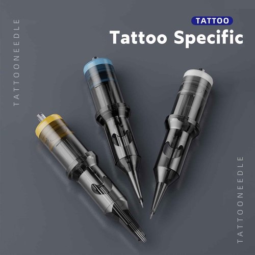 Beginners Tattoo Gun Machine Kit, Wireless Tattoo Pen Kits with 2Pcs Power Supply, Professional Complete Tattoo Supplies Set with 20Pcs Cartridge Needles for Starter (81Pcs)