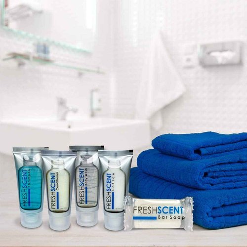 Freshscent Body Wash 1oz (200 Pack) Hotel Travel Size, Bulk Amenities and Toiletries for Hospitality