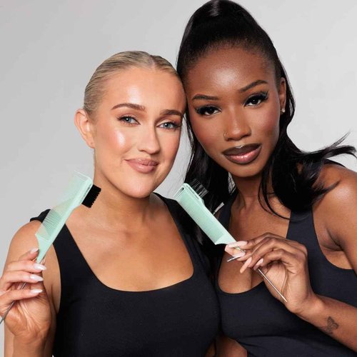 Professional Styling Comb. 4 in 1 Detangling, Sectioning,Edges/Smoothing & Parting