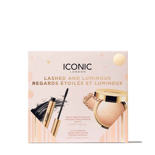 ICONIC LONDON Lashed and Luminous Makeup Gift Set