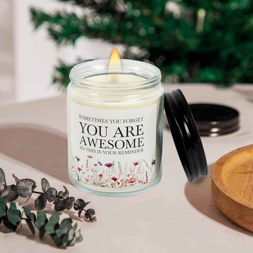 JOYSELLER Gifts for Women, Mother’s Day Gifts from Daughter Son, Birthday Gifts for Women Mom, Christian Wildflower Relaxing Self Care Gifts Baskets Set for Mom, Wife, Girlfriend, Sister, Friends