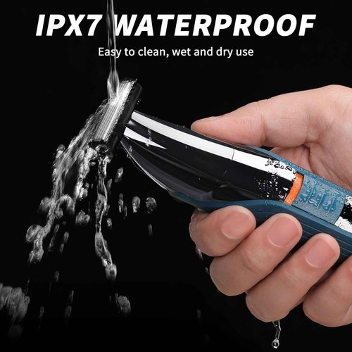 TRIMTITANS Body Hair Trimmer for Men, Mens Body Groomer Groin Hair Trimmer Beard Trimmer Nose Hair Trimmer No Nick Ball Shaver Electric Razor for Men Face Pubic Hair, Gifts for Him Husband Dad