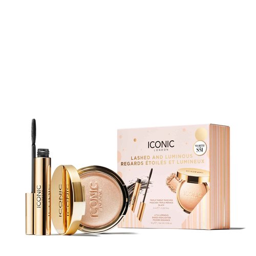 ICONIC LONDON Lashed and Luminous Makeup Gift Set