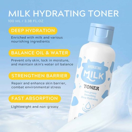 21Pcs Milk Skincare for Teens Gift Set - Natural Milk Skin Care for Kids / Teens 10-12 Cleaning & Hydrating & Nourish Skin, Teen Facial Skincare Routine Set for Girls Self Care