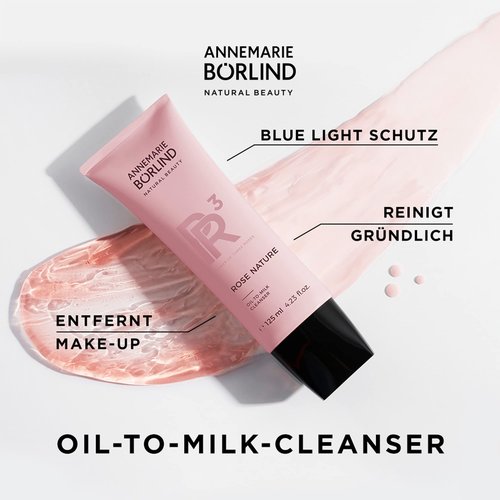 ANNEMARIE BÖRLIND Oil Cleansing Milk 125ml Rose Nature All Skin Types