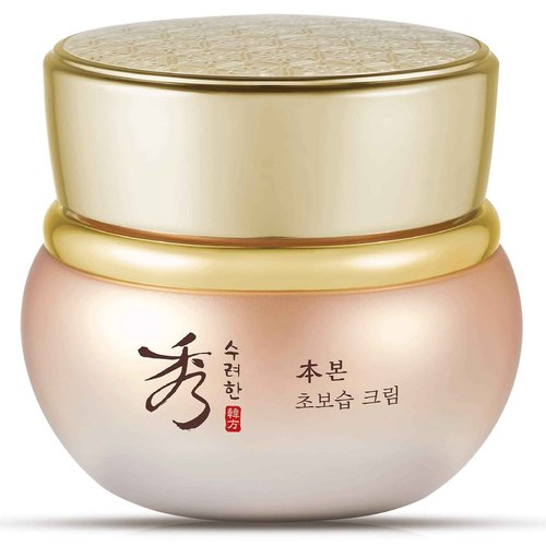 Sooryehan BON Extra Moisture Cream (1.7fl oz) - Premium Skin Moisturizer for Skin Barrier Night Repair by LG Beauty. Red Ginseng.