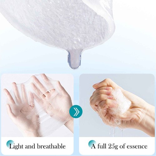 Meleell 55 Pack Collagen Face Masks Skincare Bulk,Hydrating Spa Face Mask Beauty for Sensitive Skin,Sheet Mask for Skin Care, Facial Mask Sets Birthday Party Gifts for Women/Teen Girls/Kids