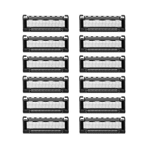 King of Shaves Replacement Razor Blades For Your K5 Razor, Handle Not Included X 12