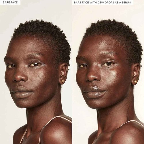 Glow Recipe Watermelon Glow Niacinamide Dew Drops - Hydrating & Illuminating Makeup Primer for Dewy, Glass Skin - Hyaluronic Acid Serum for Face Brightening, Plumping, & Highlighting (40 ml + 15 ml)