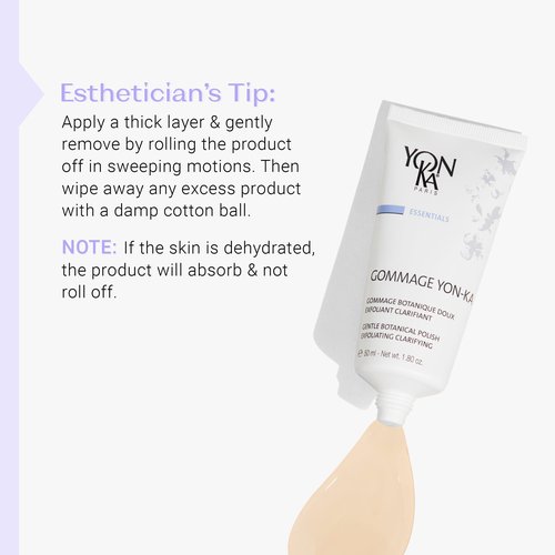 Yon-Ka Gommage Yon-Ka Peeling Gel | Gentle Facial Exfoliator to Brighten and Balance | Help Tighten Pores and Reduce the Look of Redness | Paraben-Free | 1.80 oz